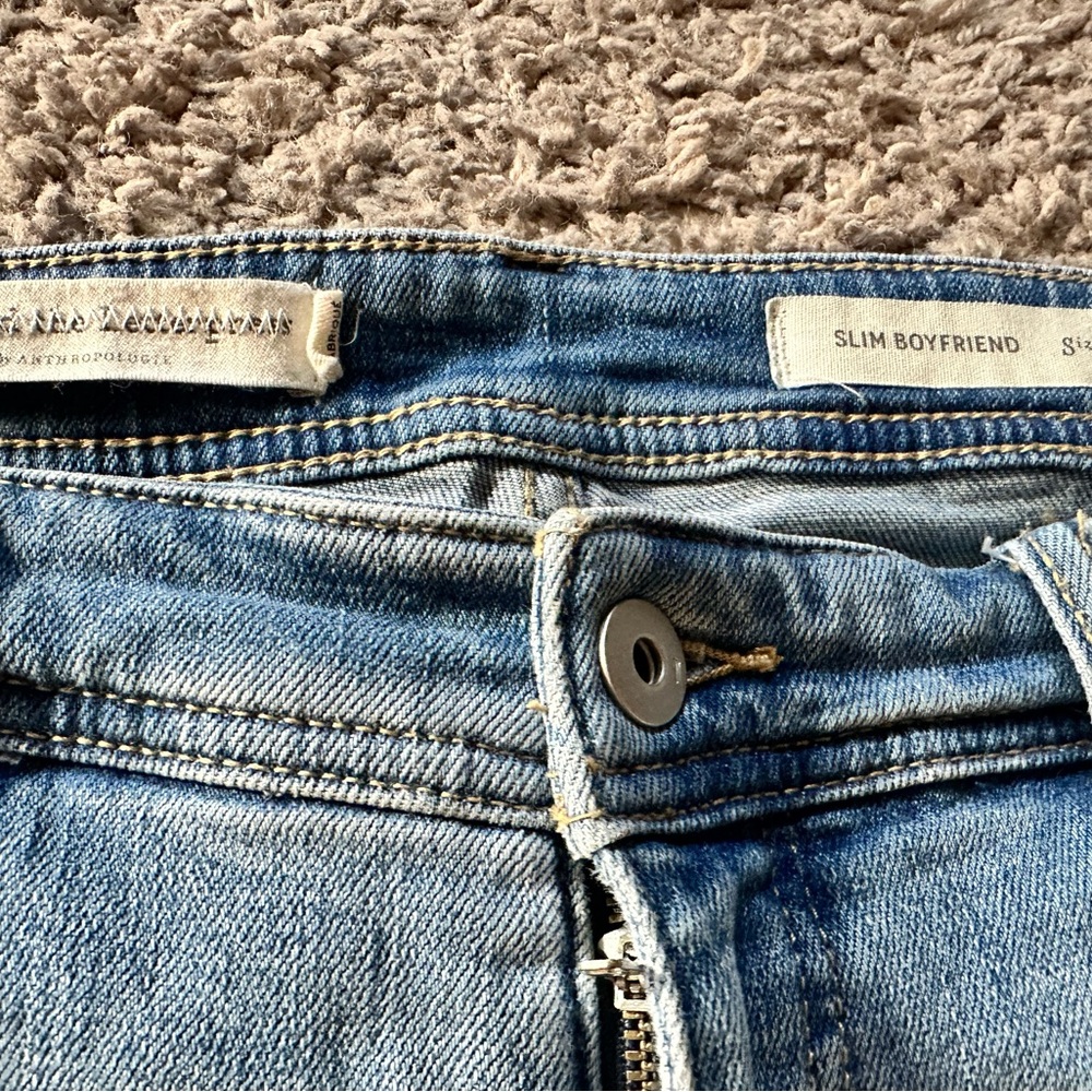 Pilcro Distressed Patchwork Jeans - image 3